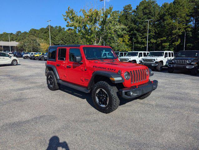 used 2021 Jeep Wrangler Unlimited car, priced at $35,977