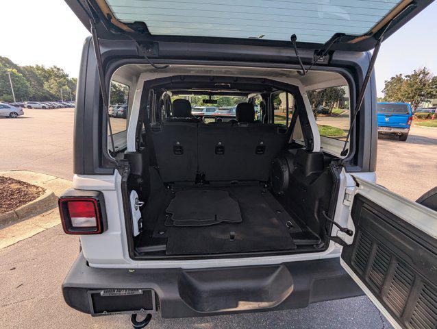 used 2021 Jeep Wrangler Unlimited car, priced at $30,477