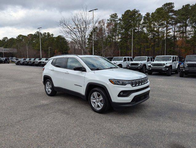 used 2022 Jeep Compass car, priced at $23,484