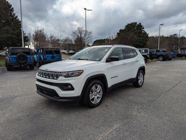 used 2022 Jeep Compass car, priced at $23,484