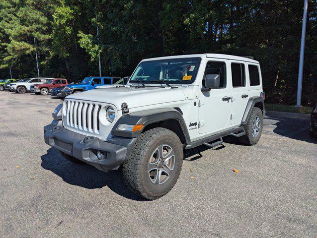 used 2022 Jeep Wrangler Unlimited car, priced at $33,577