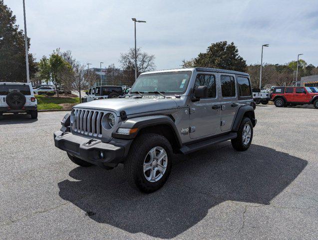 used 2020 Jeep Wrangler Unlimited car, priced at $28,977