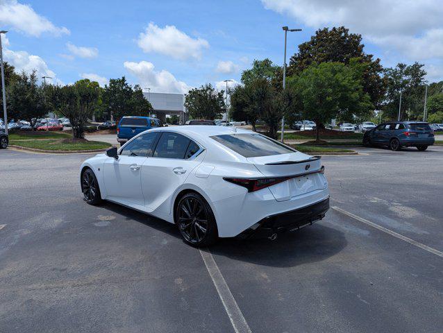 used 2024 Lexus IS 350 car, priced at $47,577