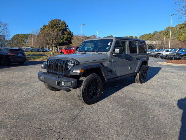 used 2021 Jeep Wrangler car, priced at $25,977