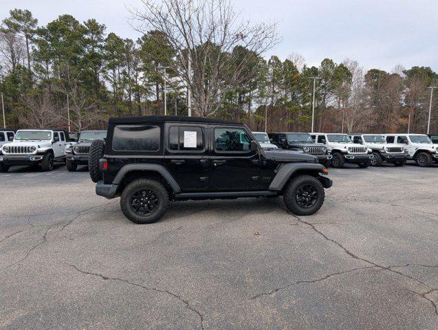 used 2021 Jeep Wrangler car, priced at $29,977