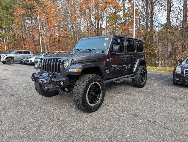 used 2018 Jeep Wrangler Unlimited car, priced at $30,486