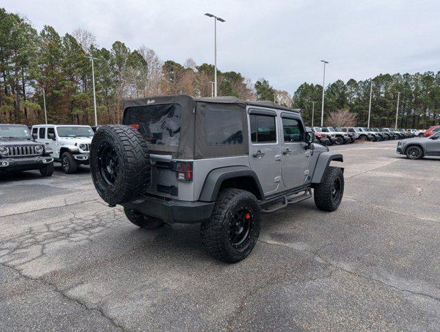 used 2017 Jeep Wrangler Unlimited car, priced at $19,577