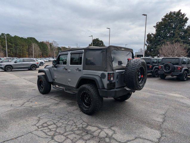 used 2017 Jeep Wrangler Unlimited car, priced at $19,577