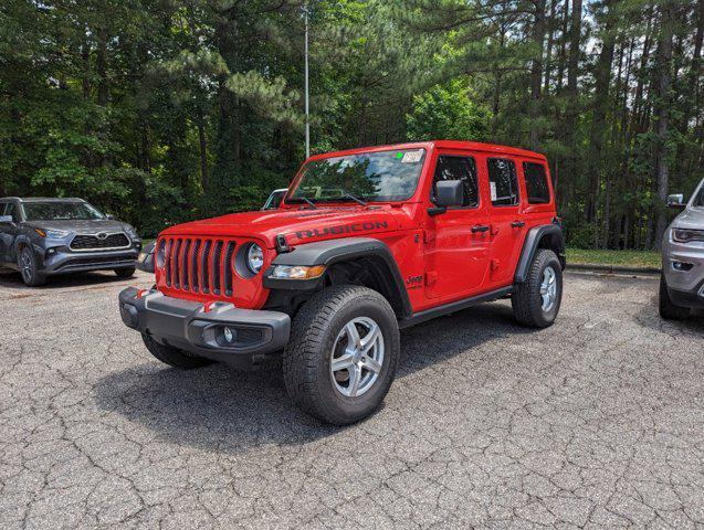 used 2021 Jeep Wrangler Unlimited car, priced at $39,468