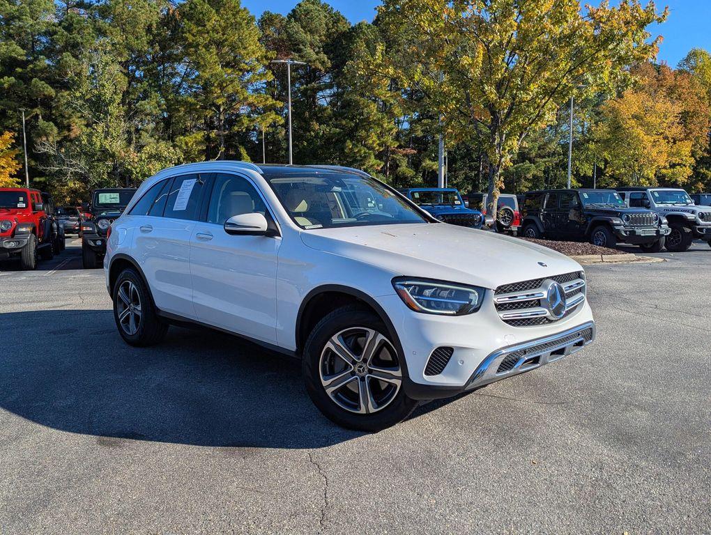 used 2021 Mercedes-Benz GLC 300 car, priced at $25,877