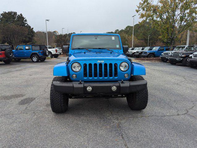 used 2015 Jeep Wrangler Unlimited car, priced at $16,977