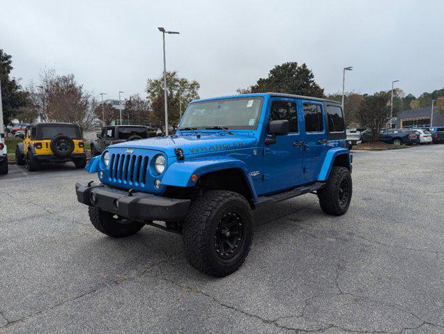 used 2015 Jeep Wrangler Unlimited car, priced at $16,977