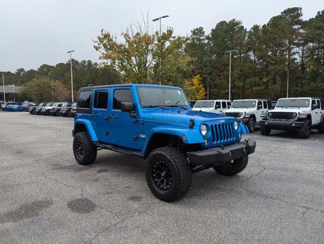 used 2015 Jeep Wrangler Unlimited car, priced at $16,977