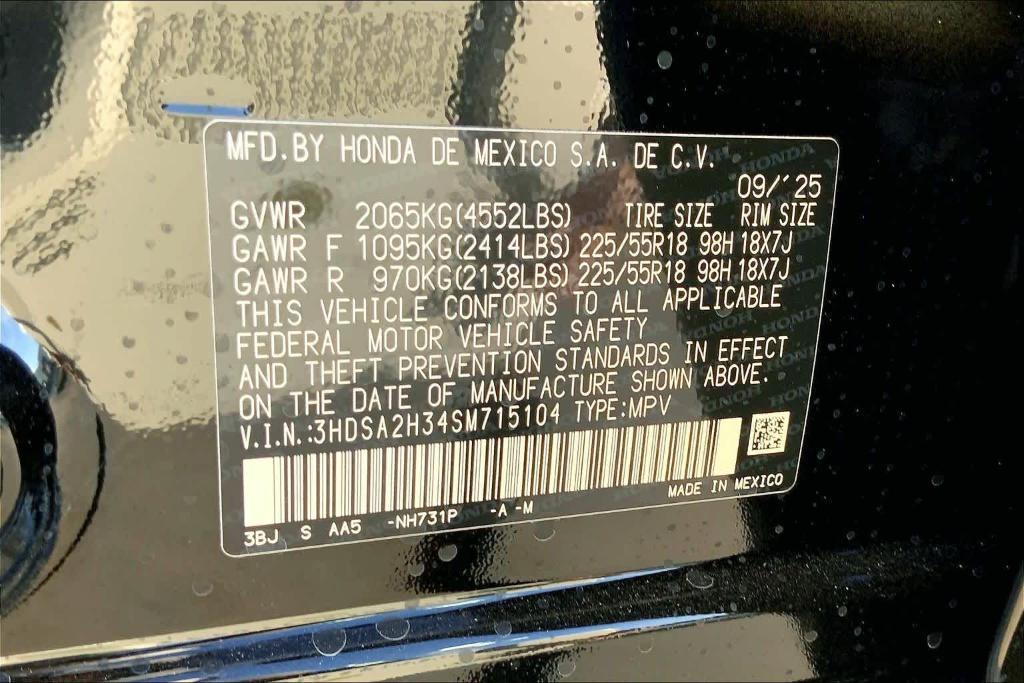 new 2025 Acura ADX car, priced at $37,350