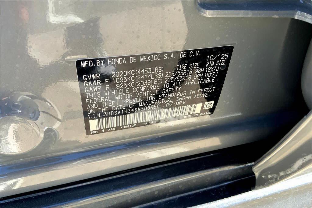 new 2025 Acura ADX car, priced at $35,950