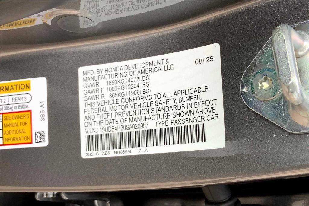 new 2025 Acura Integra car, priced at $37,565