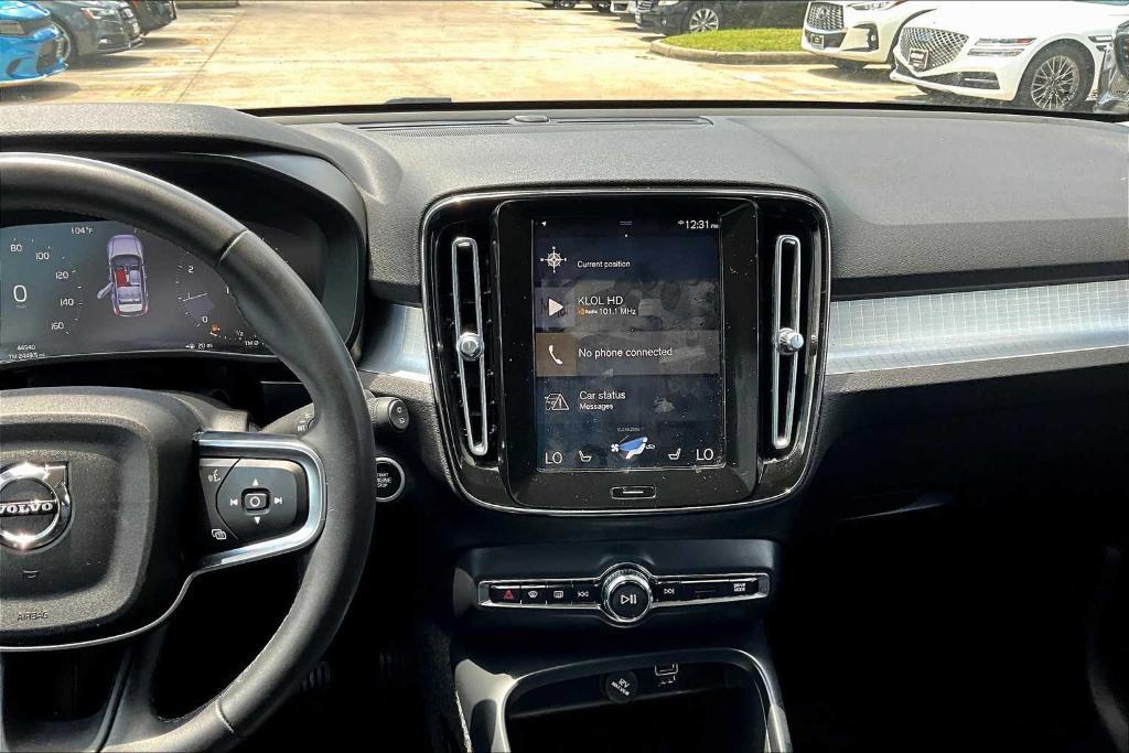 used 2022 Volvo XC40 car, priced at $22,495