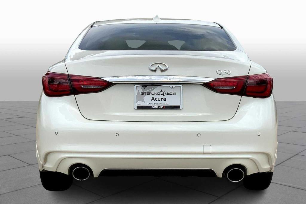 used 2022 INFINITI Q50 car, priced at $29,495