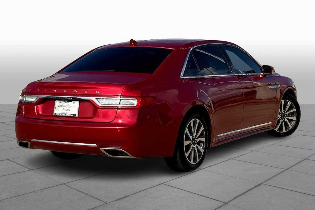 used 2020 Lincoln Continental car, priced at $25,495