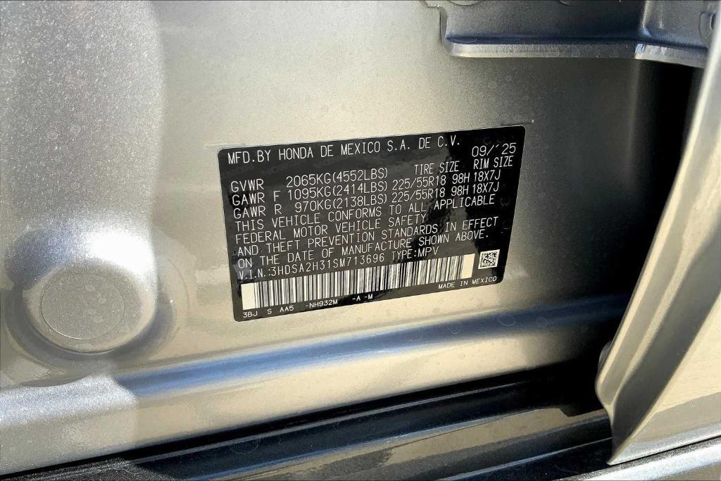 new 2025 Acura ADX car, priced at $38,350