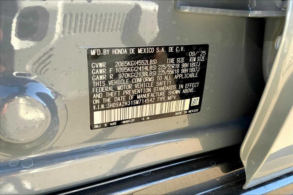 new 2025 Acura ADX car, priced at $37,950