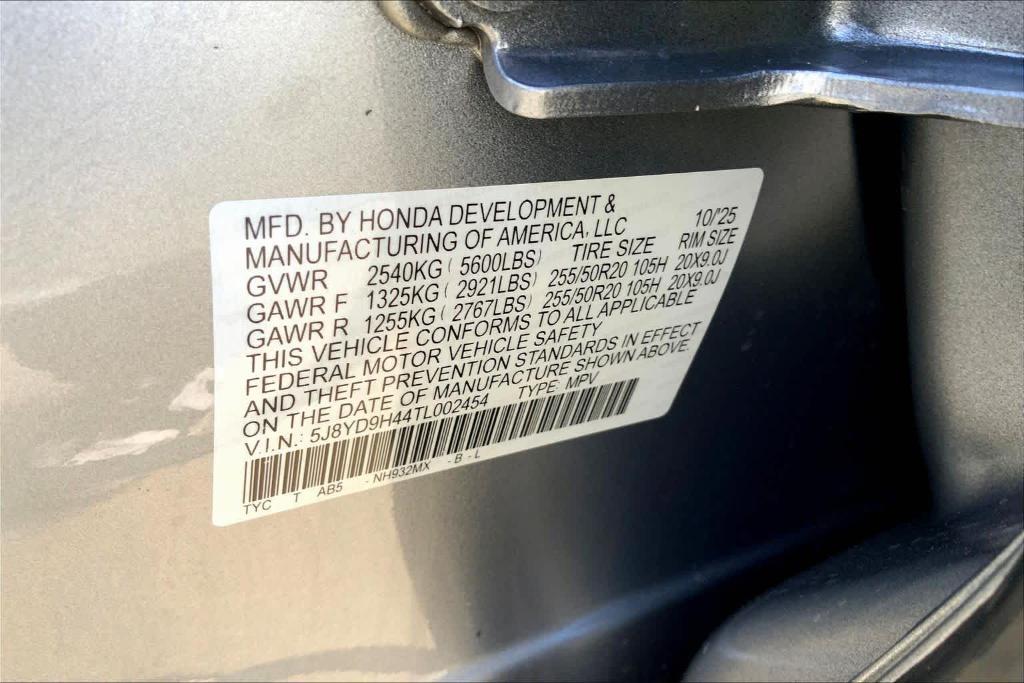 new 2026 Acura MDX car, priced at $58,550