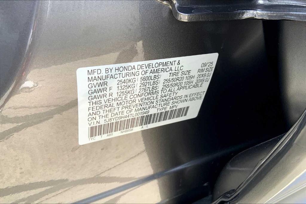 new 2026 Acura MDX car, priced at $59,150