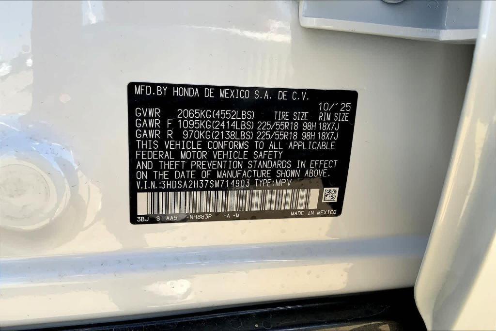 new 2025 Acura ADX car, priced at $37,950