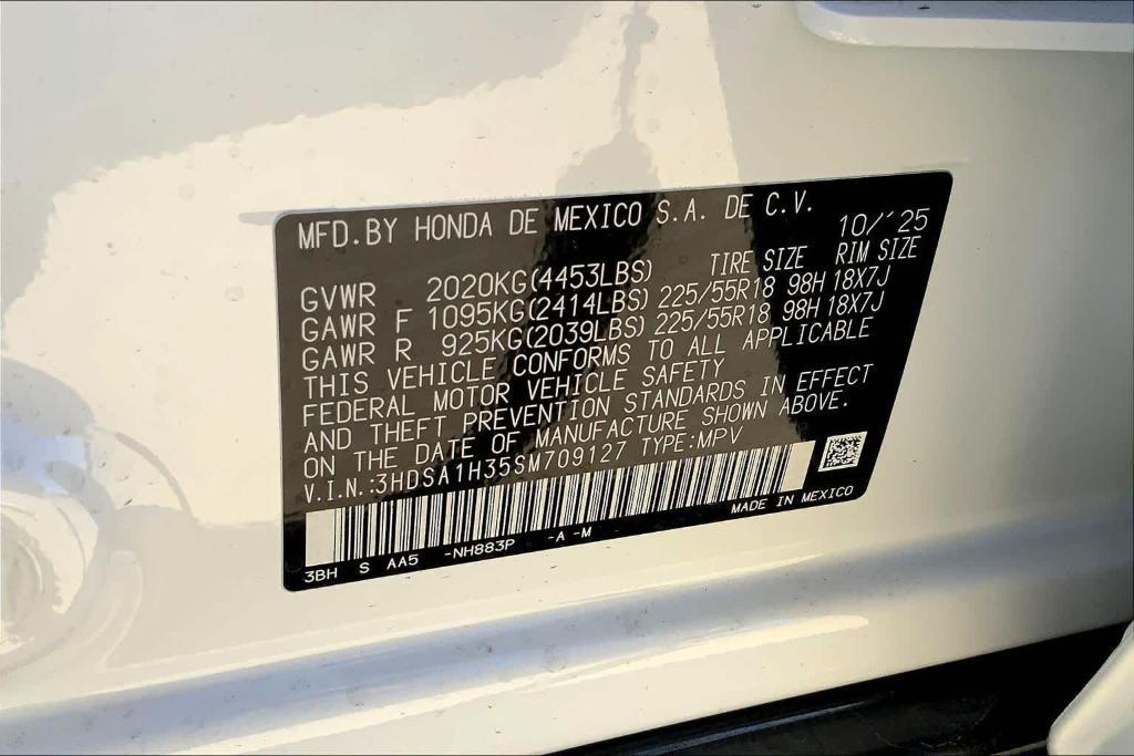 new 2025 Acura ADX car, priced at $35,950