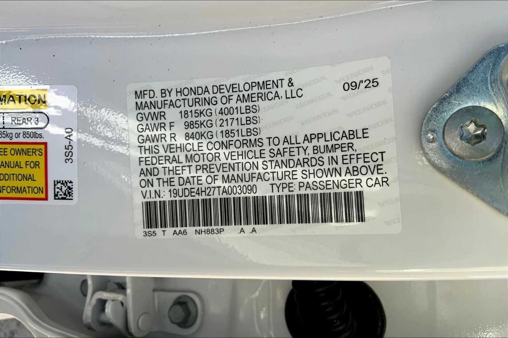 new 2026 Acura Integra car, priced at $35,195