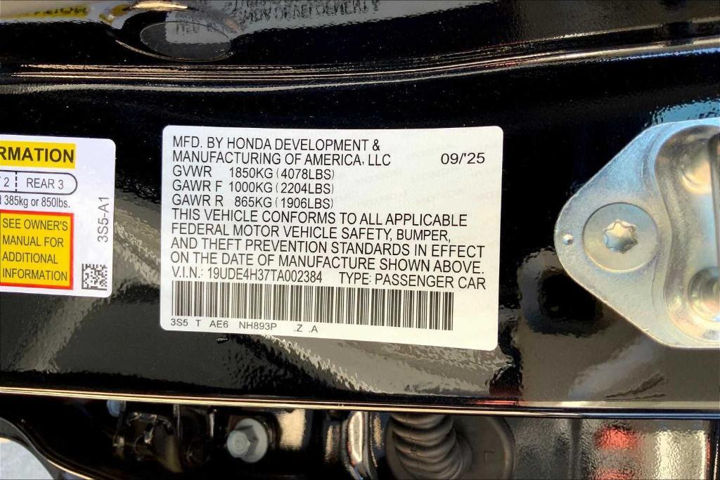 new 2026 Acura Integra car, priced at $37,745