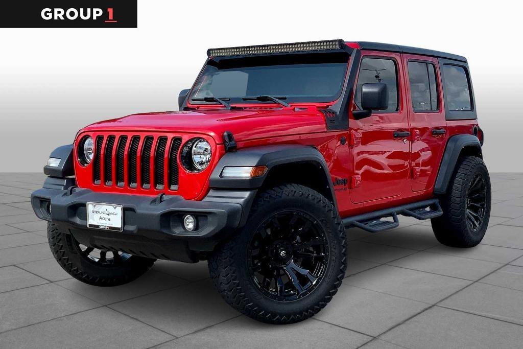 used 2022 Jeep Wrangler Unlimited car, priced at $31,495