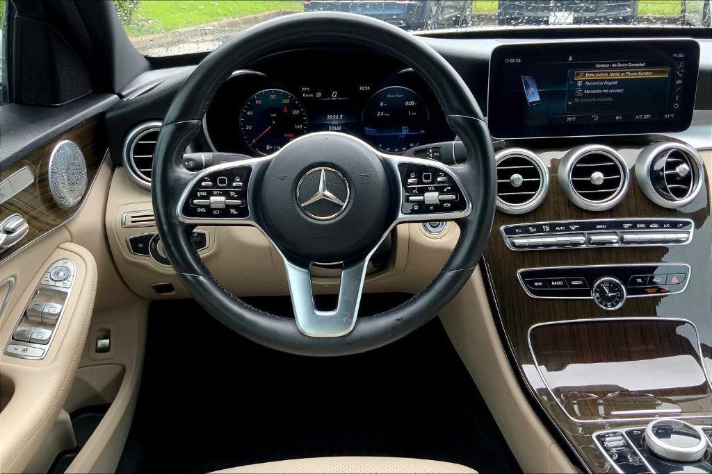 used 2021 Mercedes-Benz C-Class car, priced at $25,995