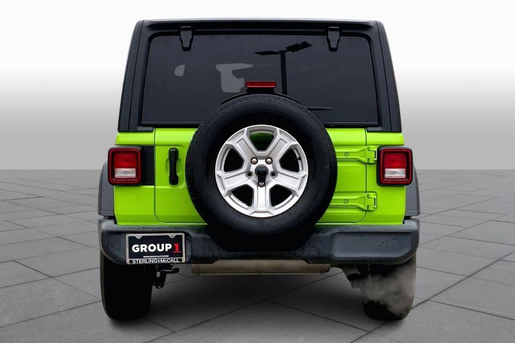 used 2021 Jeep Wrangler car, priced at $25,495