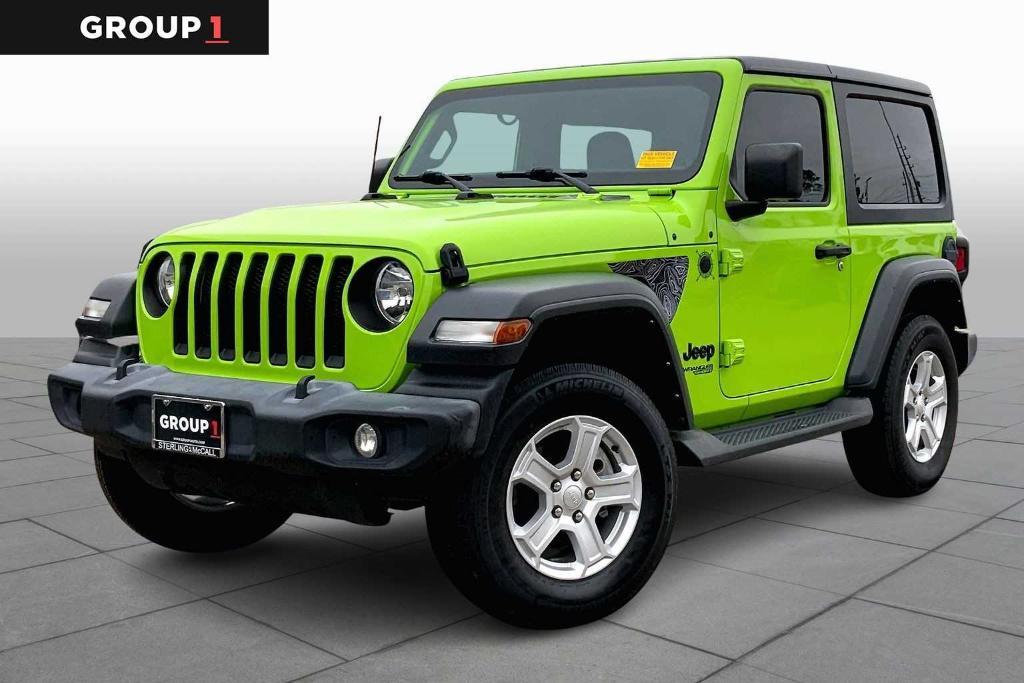 used 2021 Jeep Wrangler car, priced at $25,495