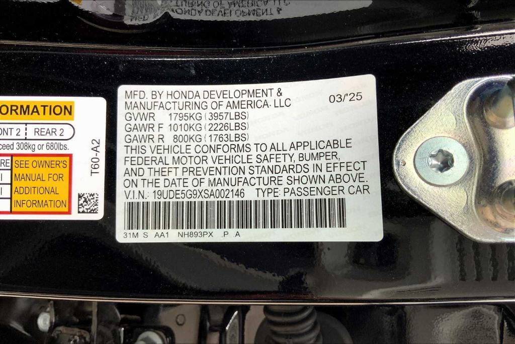 new 2025 Acura Integra car, priced at $54,695
