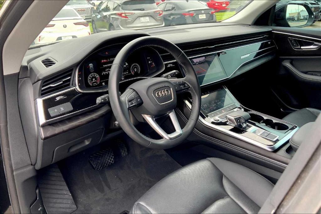 used 2023 Audi Q8 car, priced at $52,995