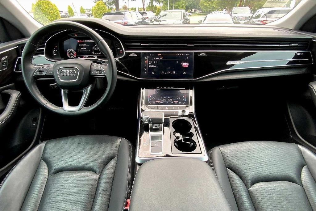 used 2023 Audi Q8 car, priced at $52,995