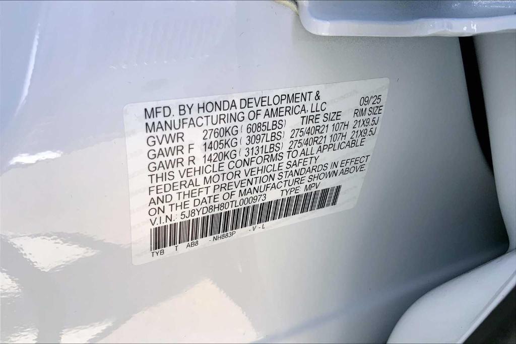 new 2026 Acura MDX car, priced at $77,800