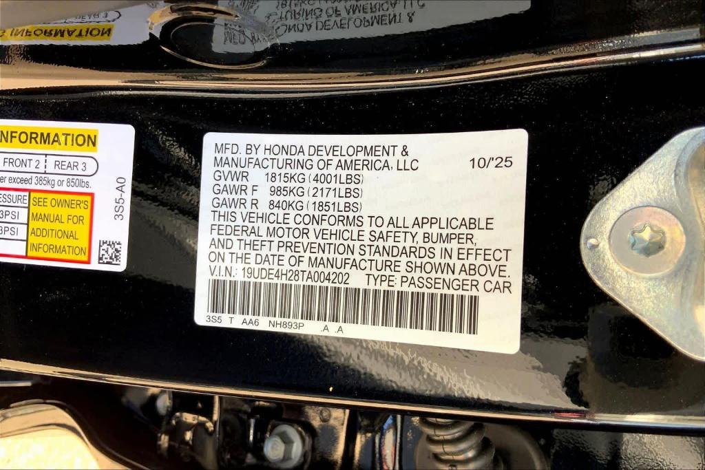 new 2026 Acura Integra car, priced at $35,195