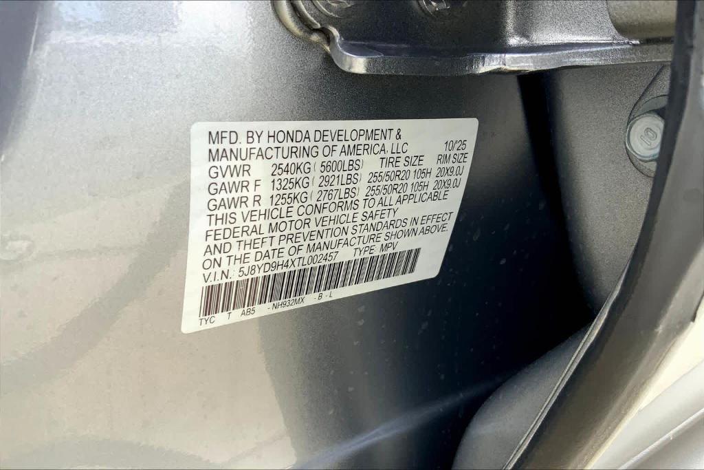 new 2026 Acura MDX car, priced at $58,550