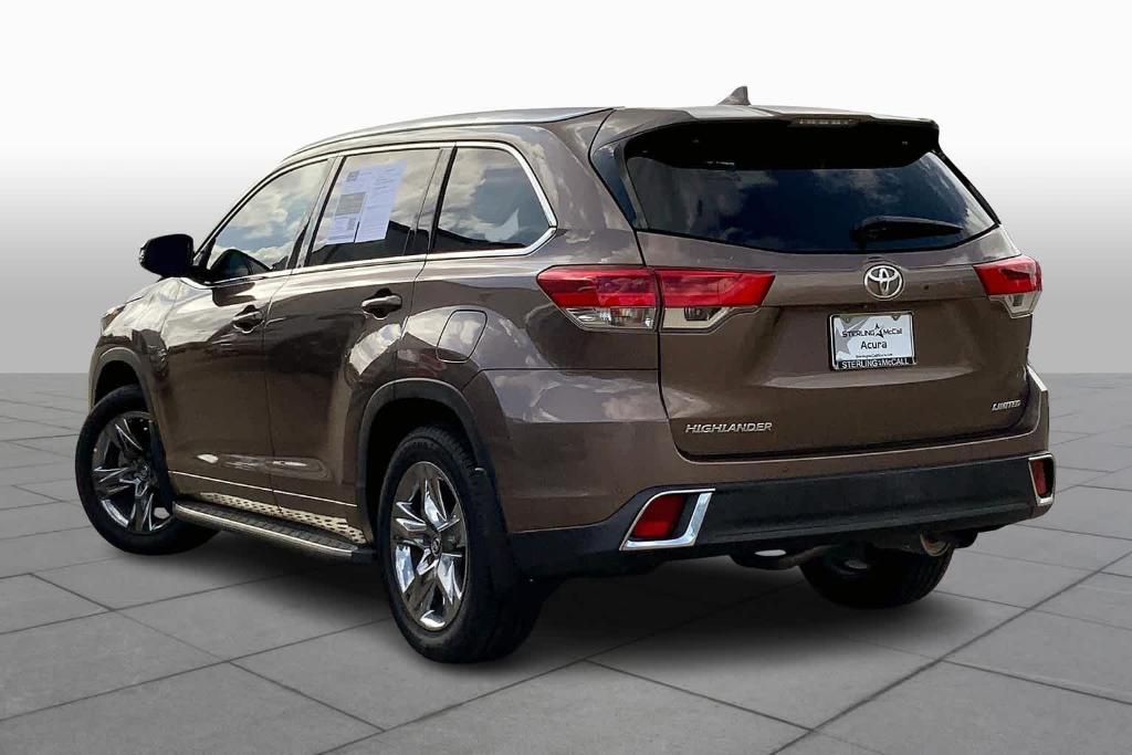 used 2019 Toyota Highlander car, priced at $33,995