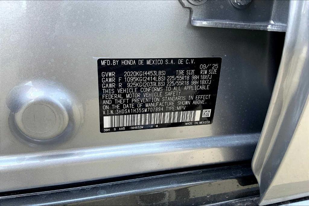 new 2025 Acura ADX car, priced at $36,350