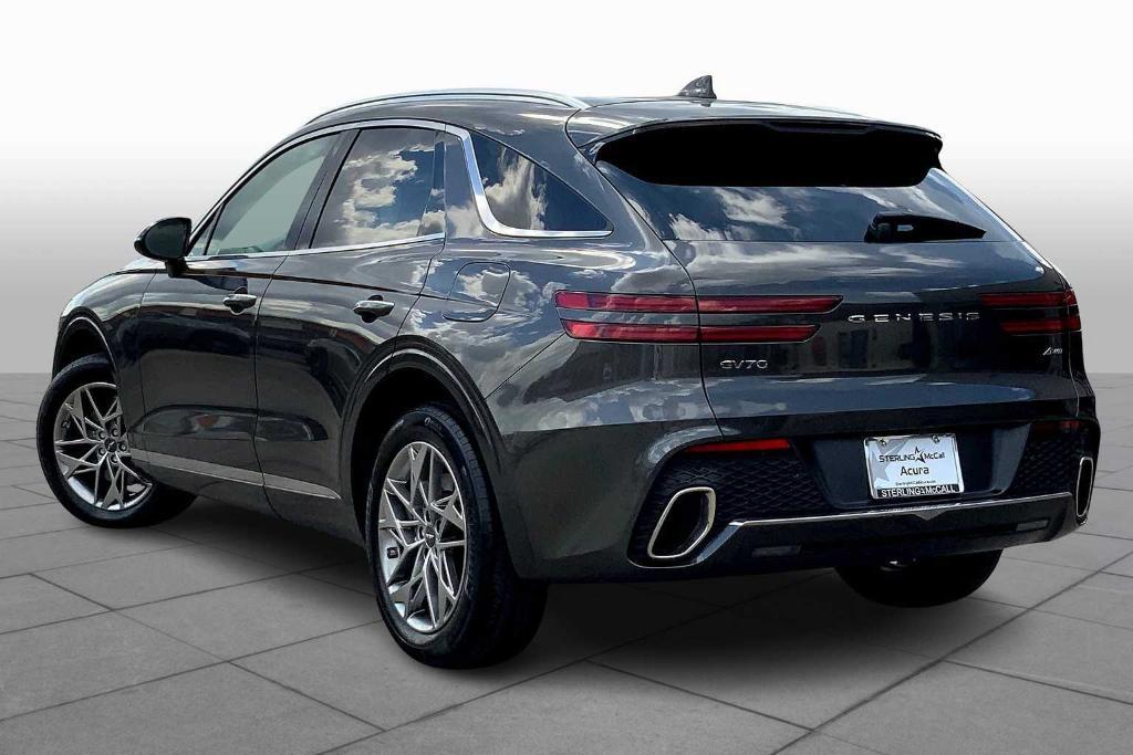 used 2025 Genesis GV70 car, priced at $37,495