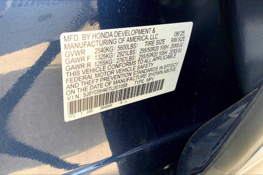 new 2026 Acura MDX car, priced at $58,550