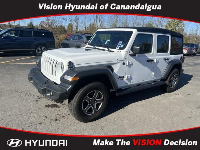 used 2023 Jeep Wrangler car, priced at $36,492