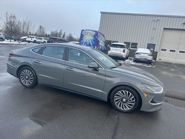 used 2022 Hyundai Sonata Hybrid car, priced at $24,221