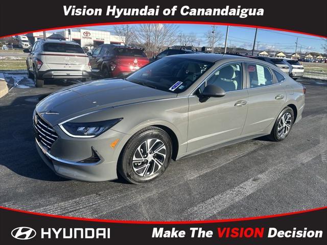 used 2023 Hyundai Sonata Hybrid car, priced at $20,995