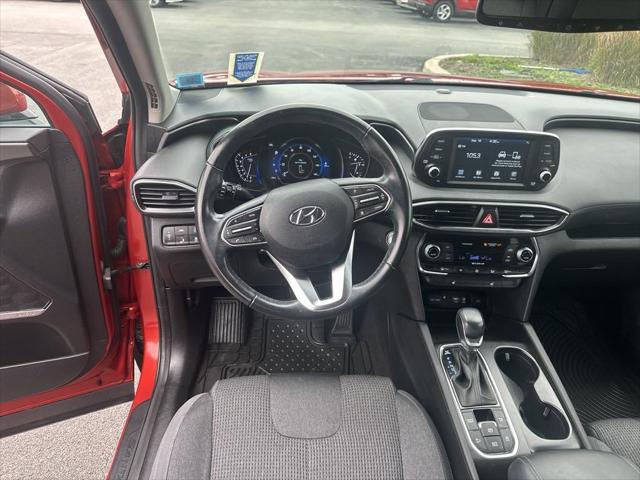 used 2020 Hyundai Santa Fe car, priced at $18,133