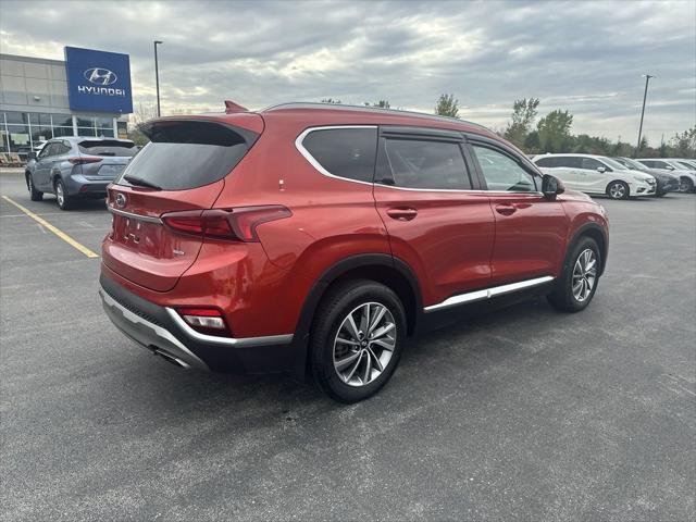 used 2020 Hyundai Santa Fe car, priced at $18,133